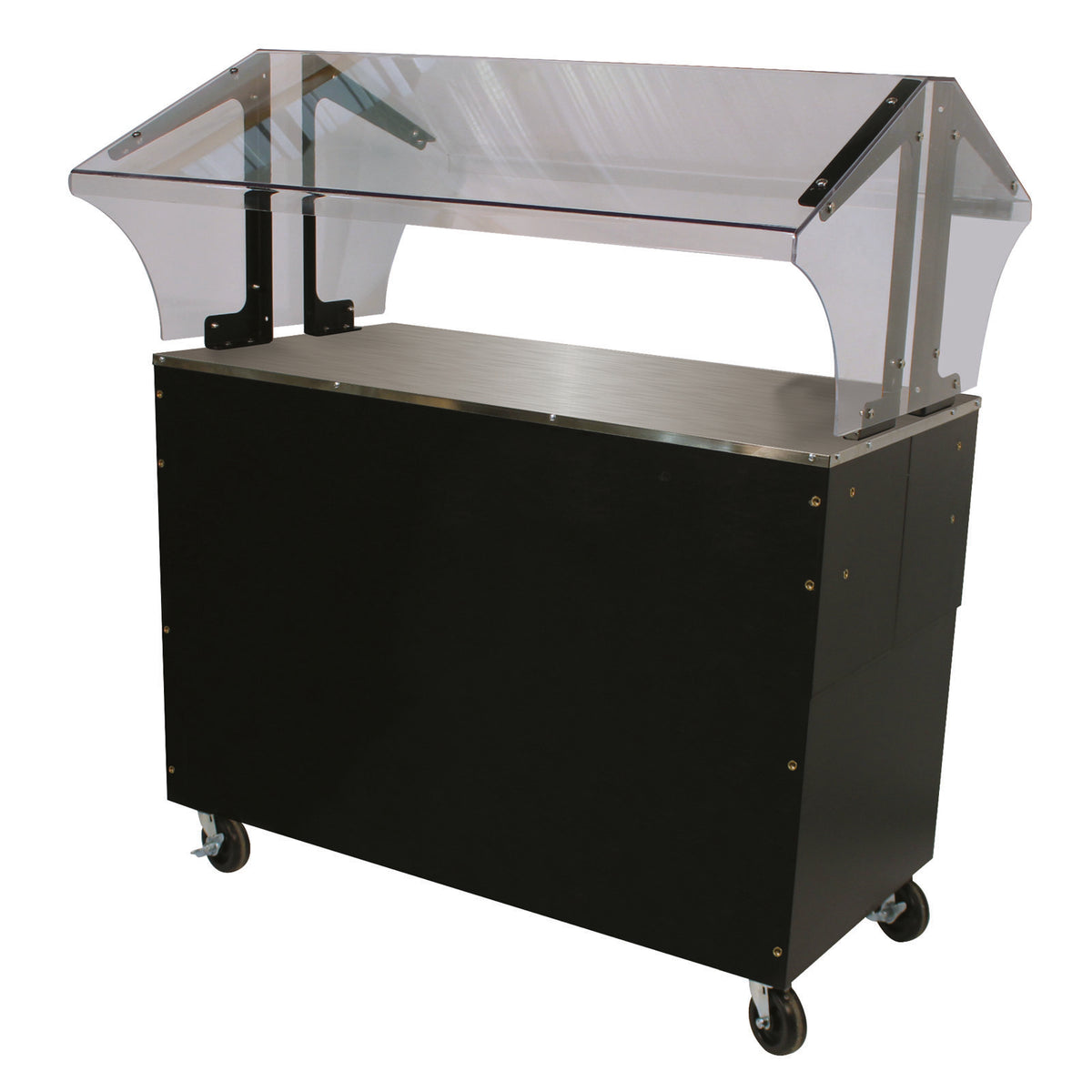 Advance Tabco B3-STU-B-SB 47" Portable Solid Top Buffet Table with Enclosed Base