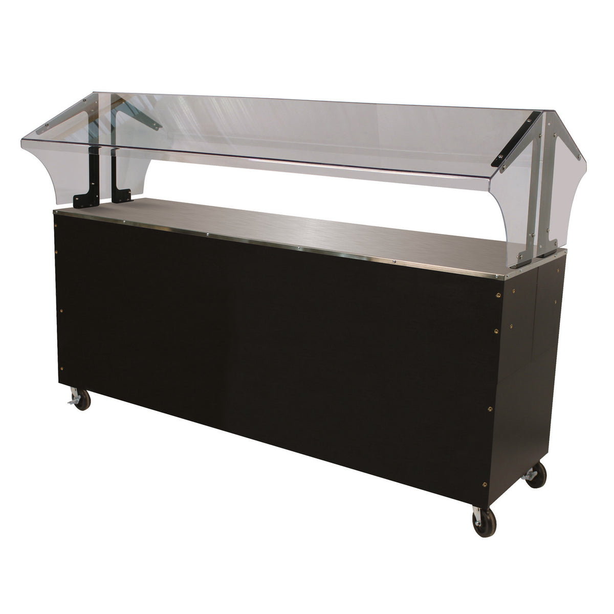 Advance Tabco B5-STU-B-SB 77" Portable Solid Top Buffet Table with Enclosed Base