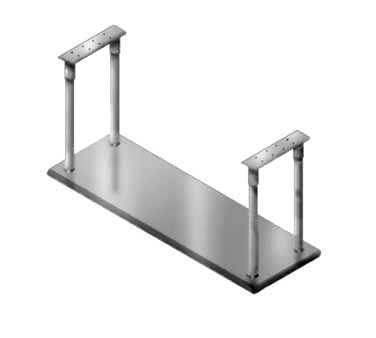 Advance Tabco CM-18-60 Stainless Steel Ceiling Mounted Single Shelf - 60"L x 18"D