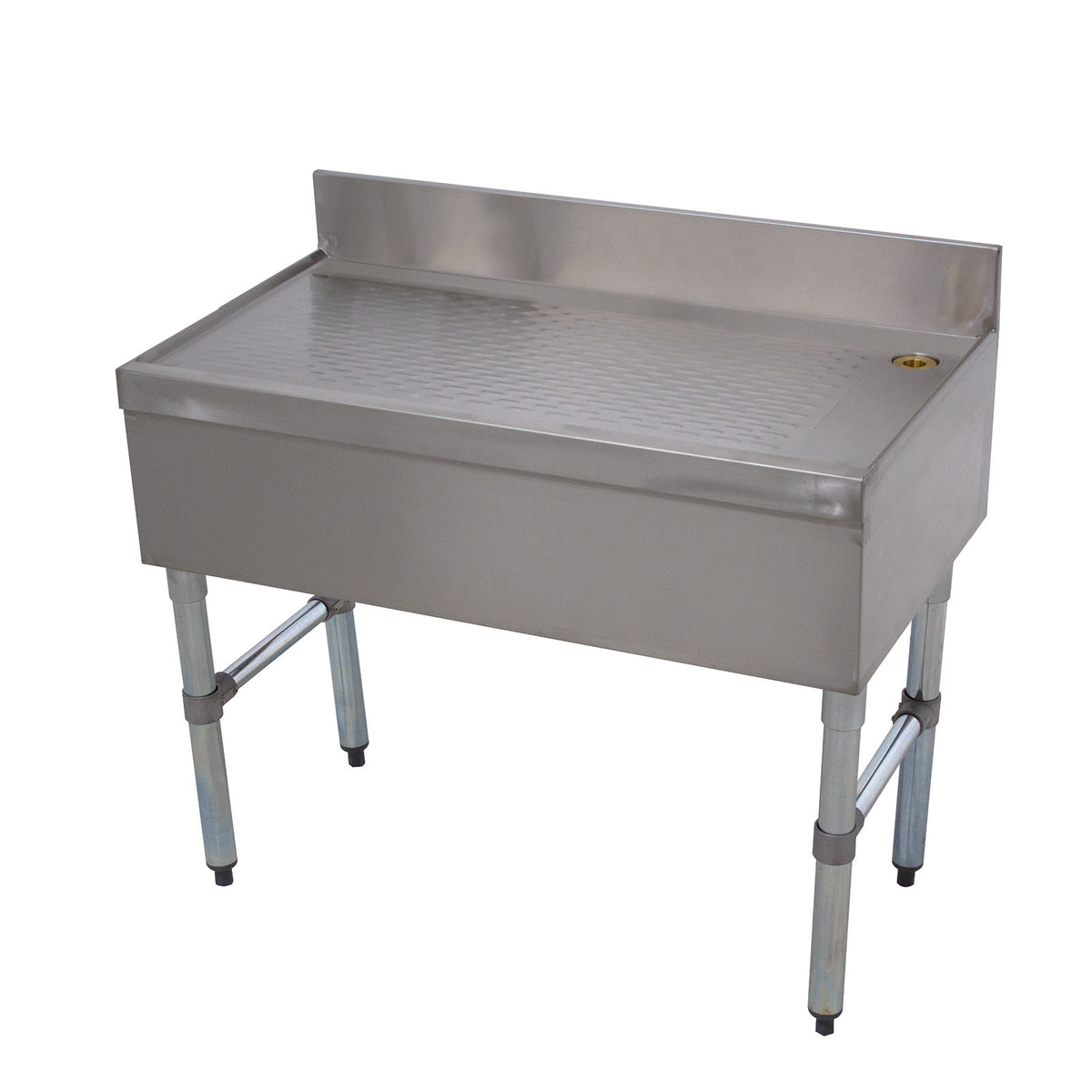 Advance Tabco CRD-2-X Special Value Underbar Drainboard, Free-Standing