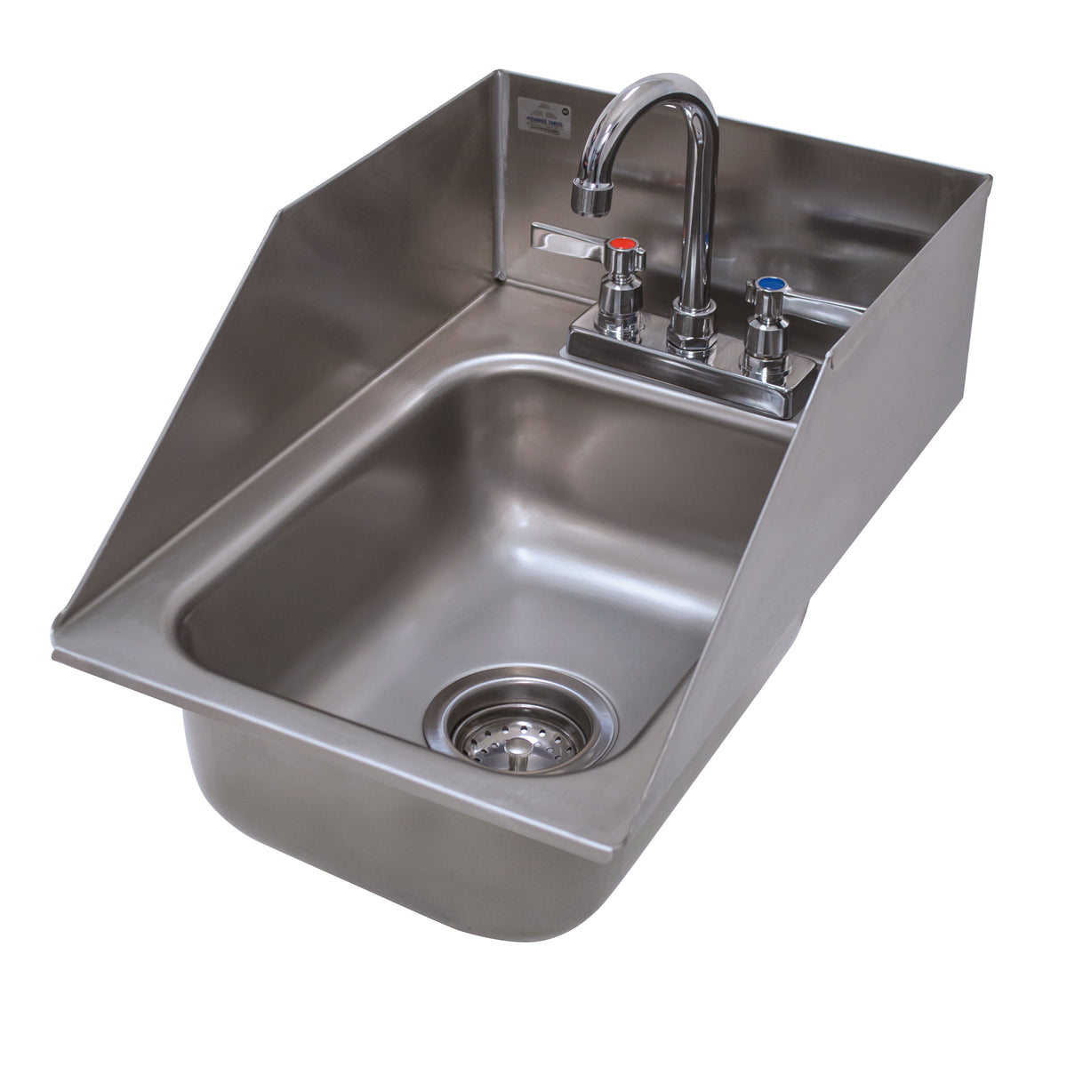 Advance Tabco DI-1-10SP Drop-In Sink, 1-Compartment, 12"W X 18-1/2"D O.A.