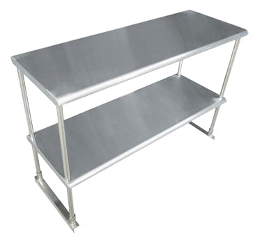 Advance Tabco EDS-18-36-X Special Value Double Overshelf, Table Mounted