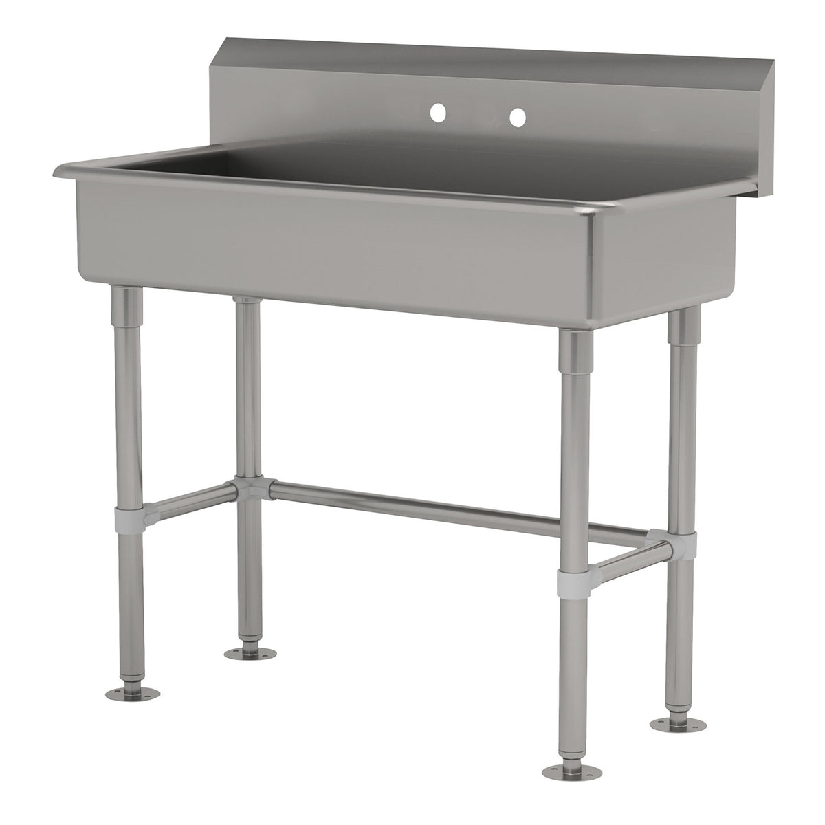 Advance Tabco FC-FM-1-ADA 40" Freestanding Hand Sink without Faucet - 16 gauge