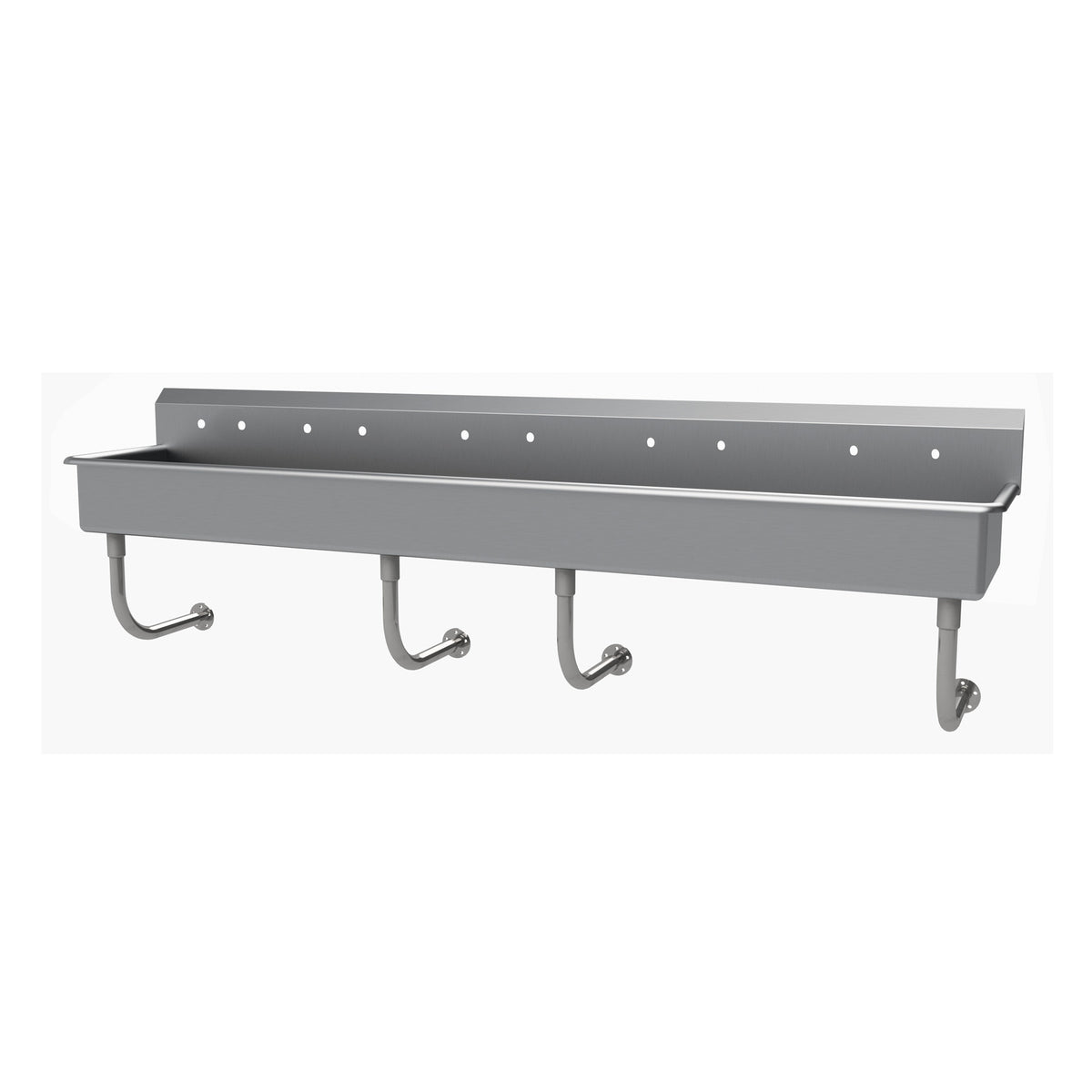 Advance Tabco FC-WM-100-F 100" Wall Mounted Hand Sink