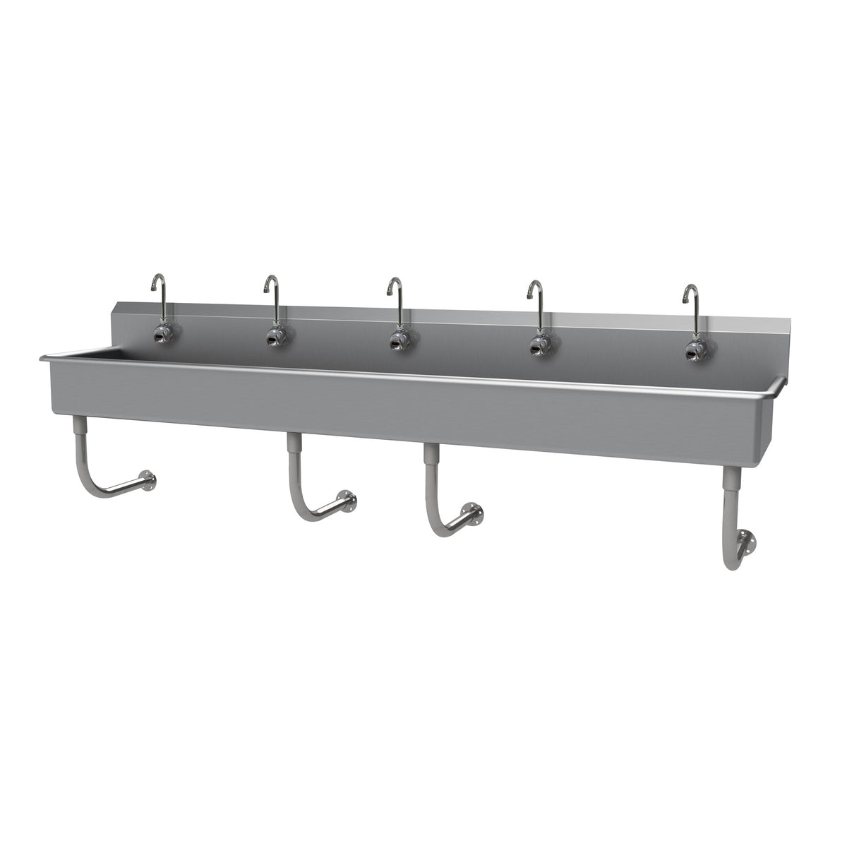 Advance Tabco FC-WM-100EF 100" Wall Mounted Hand Sink