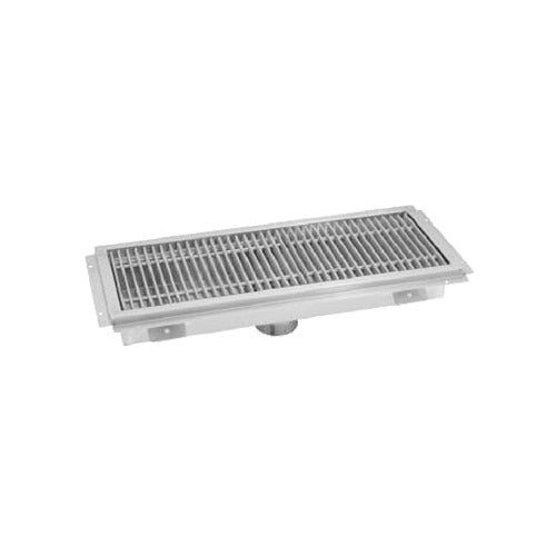 Advance Tabco FTG-1830 Floor Trough, 30"W X 18"D X 4" Deep