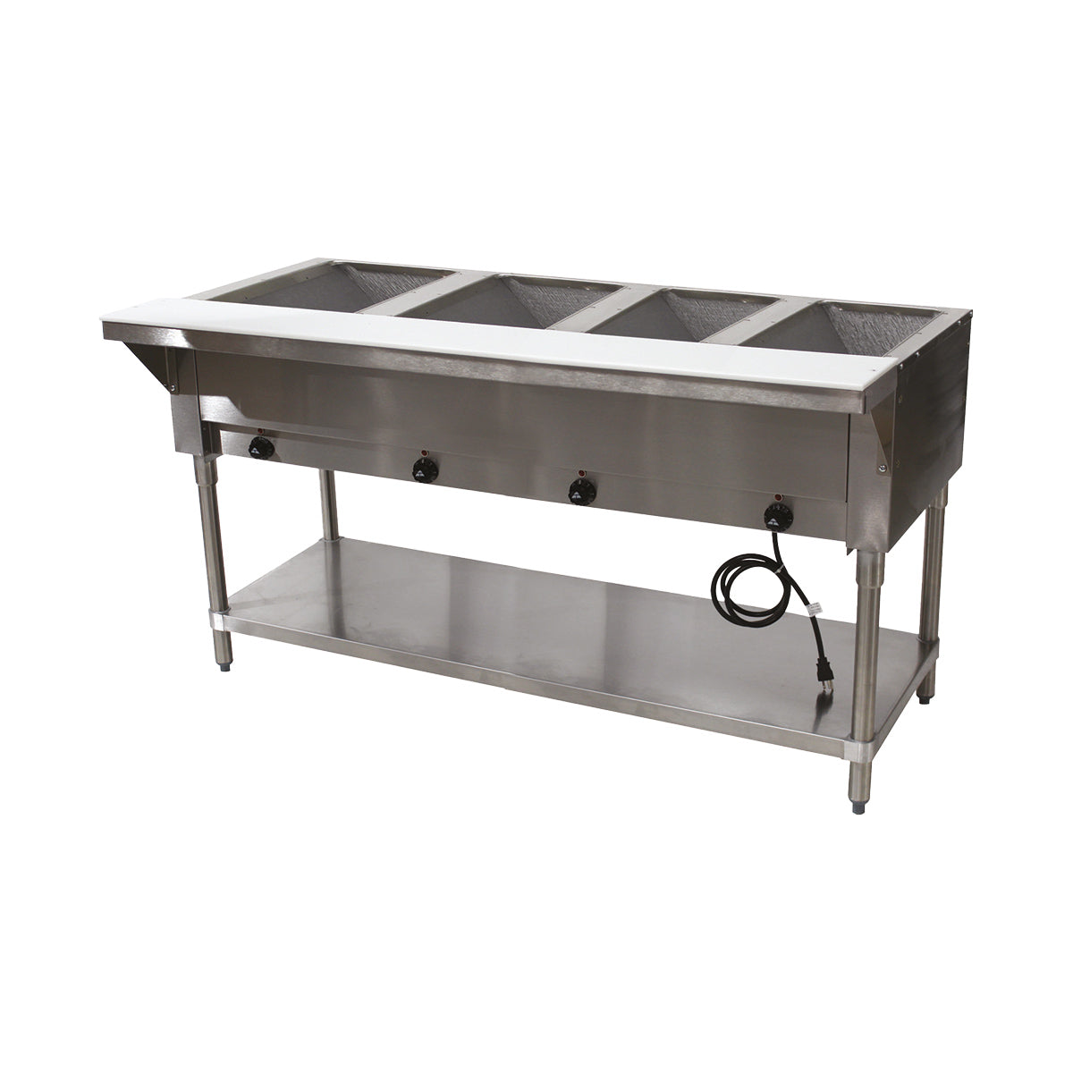 Advance Tabco HF-4E-120 62" Electric Hot Food Table, (4) Open Wells