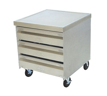 Advance Tabco MDC-4-2015 Mobile Drawer Cabinet, 25-1/4"W X 21-3/4"D X 36-3/8"H