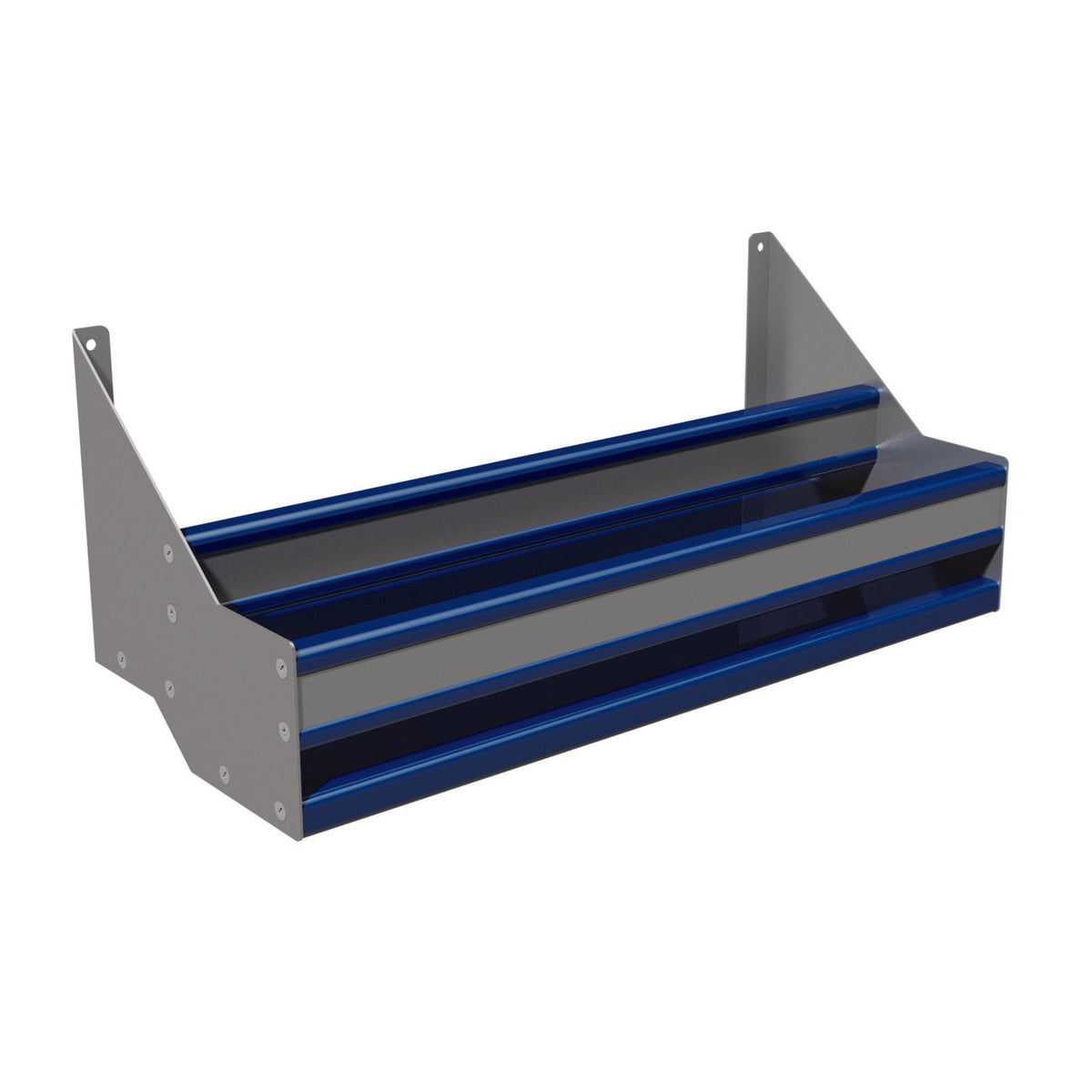 Advance Tabco PRDSR-96 Speed Rail Double 70‑96" Width 48‑Bottle Steel Round Screw Sound-Deadened NSF