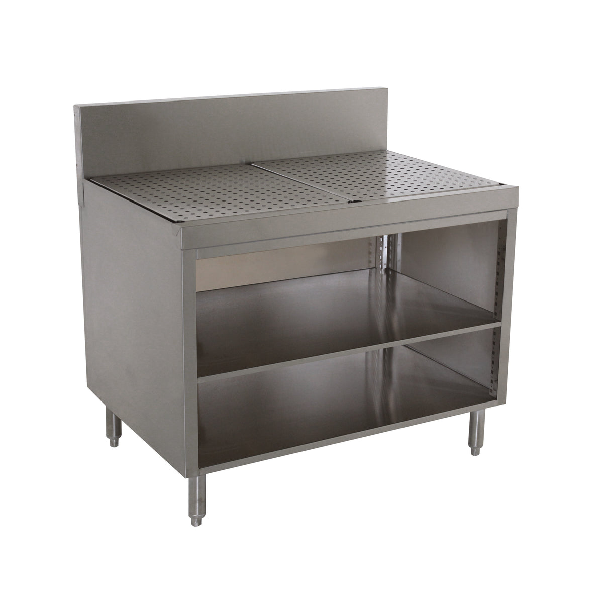 Advance Tabco PRSCO-19-18-M Prestige Underbar Drainboard Cabinet, Open Front