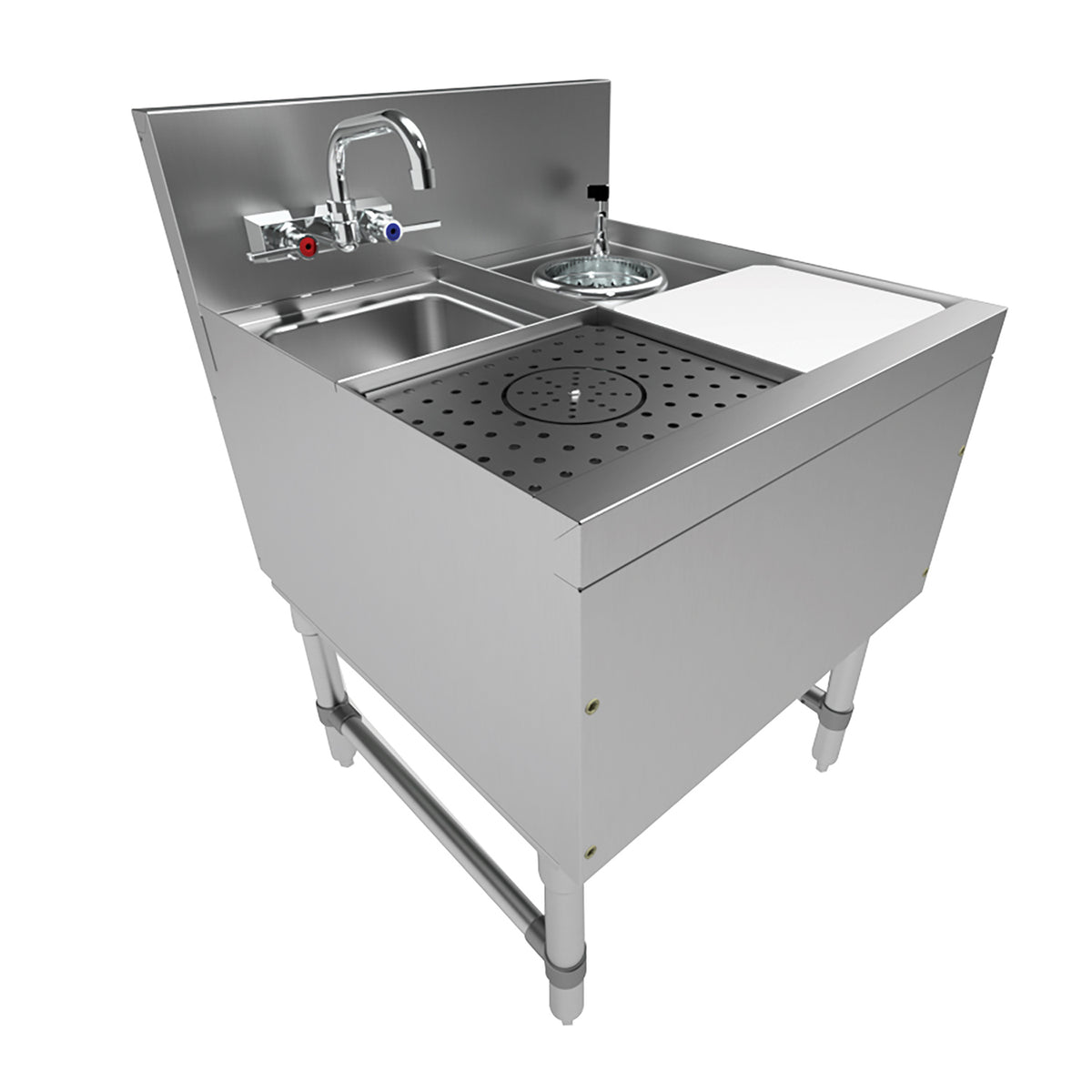 Advance Tabco PRSP-25-24 Underbar Sink Units, 1 Compartment without Drainboard