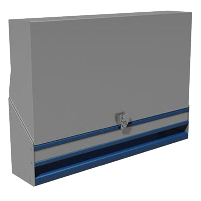 Advance Tabco PRSSR-42-LC Speed Rail, 42" Single Tier, 10‑Bottle, SS, Sound‑Deadened, Mount Lock NSF