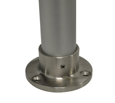 Advance Tabco SG-1 Mounting Bracket, for 1" Diameter Posts, Food Shields & Overshelves, Steel