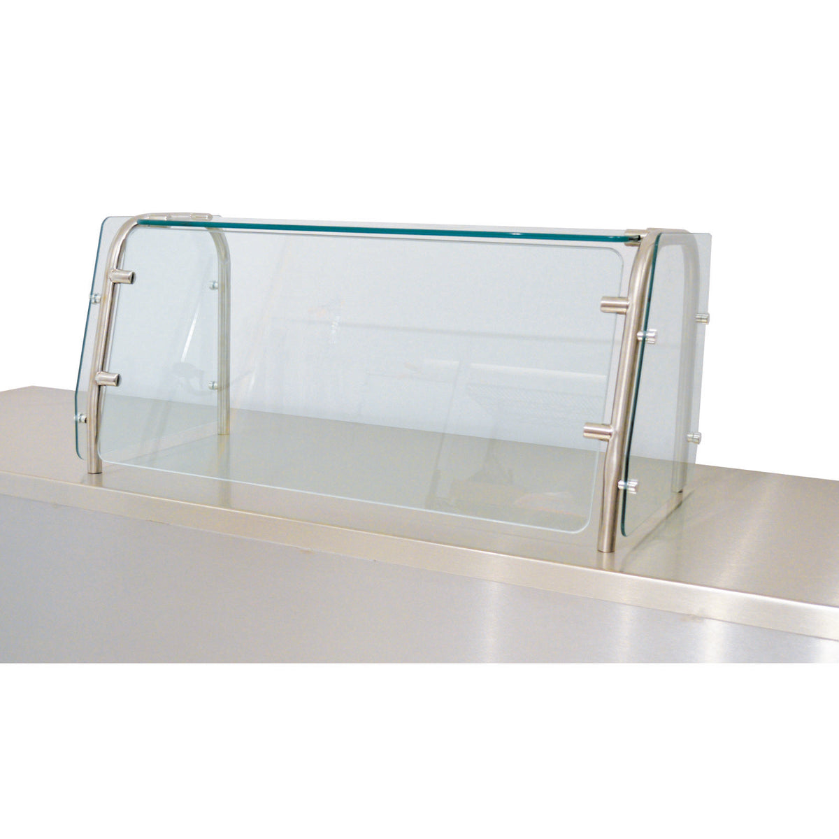 Advance Tabco STFC-12-36 Food Shield, Cafeteria Style with Fixed Front Glass