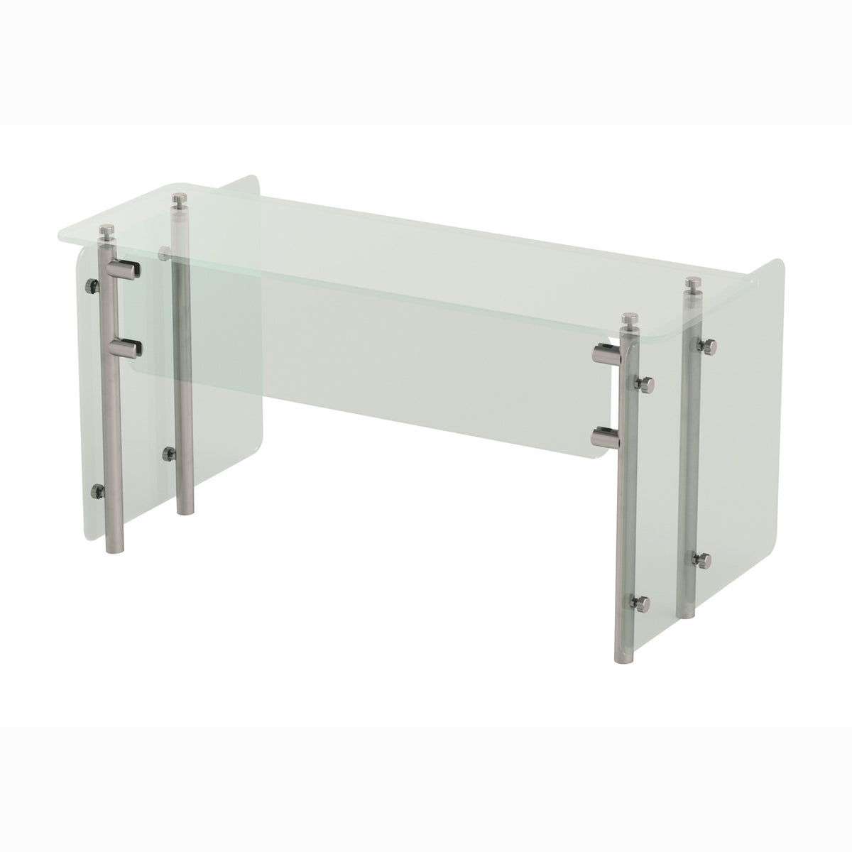 Advance Tabco STFS-12-72 Food Shield, Self Service with Fixed Front Glass