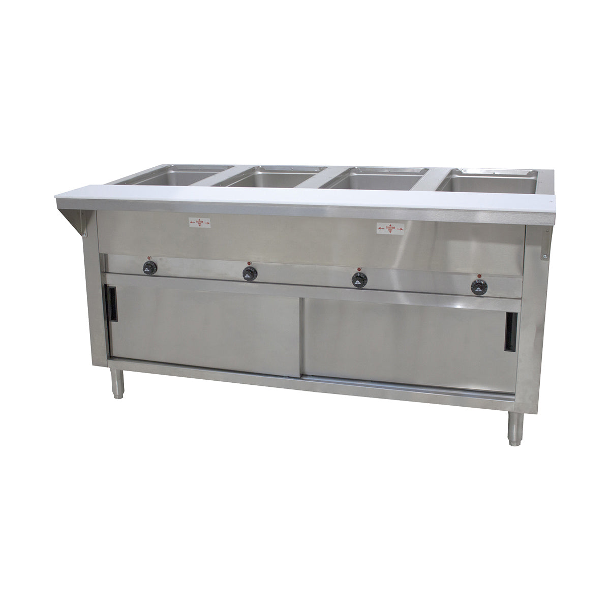 Advance Tabco SW-4E-120-DR 62" Electric Hot Food Table, (4) Sealed Wells