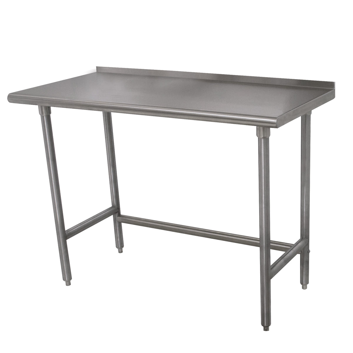 Advance Tabco TFLAG-300-X 30" x 30" 16-Gauge Stainless Steel Work Table with Open Base