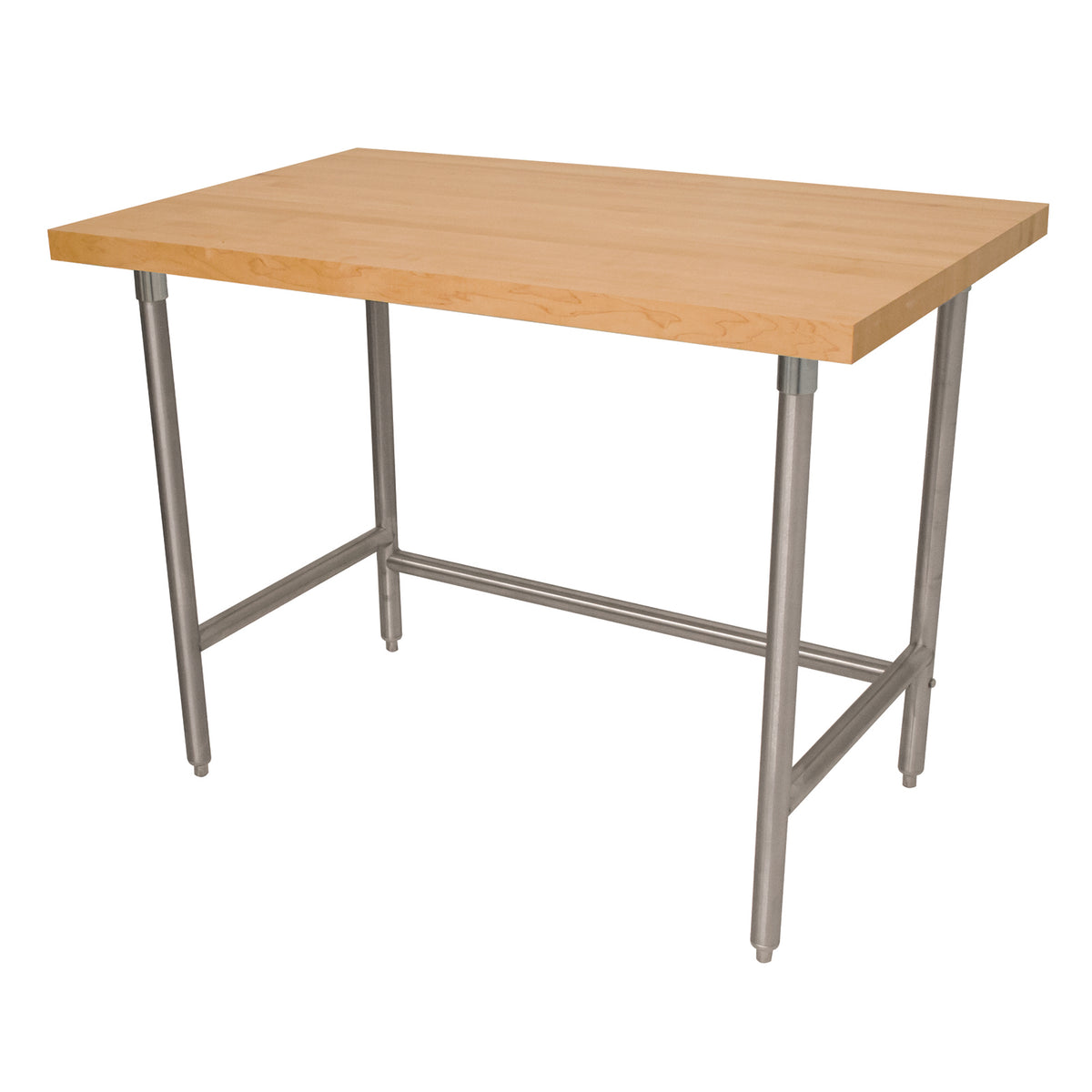Advance Tabco TH2S-244 Maple Top Work Table, 48"W X 24"D