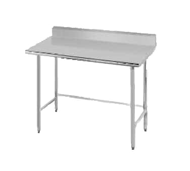 Advance Tabco TKMS-300 30" x 30" 16-Gauge Stainless Steel Work Table with Open Base
