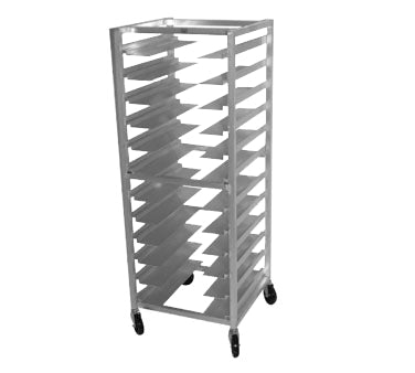 Advance Tabco UR12 Mobile Full Height Universal Pan Rack w/ 5" Bottom Load Slides and 12 Pan Capacity