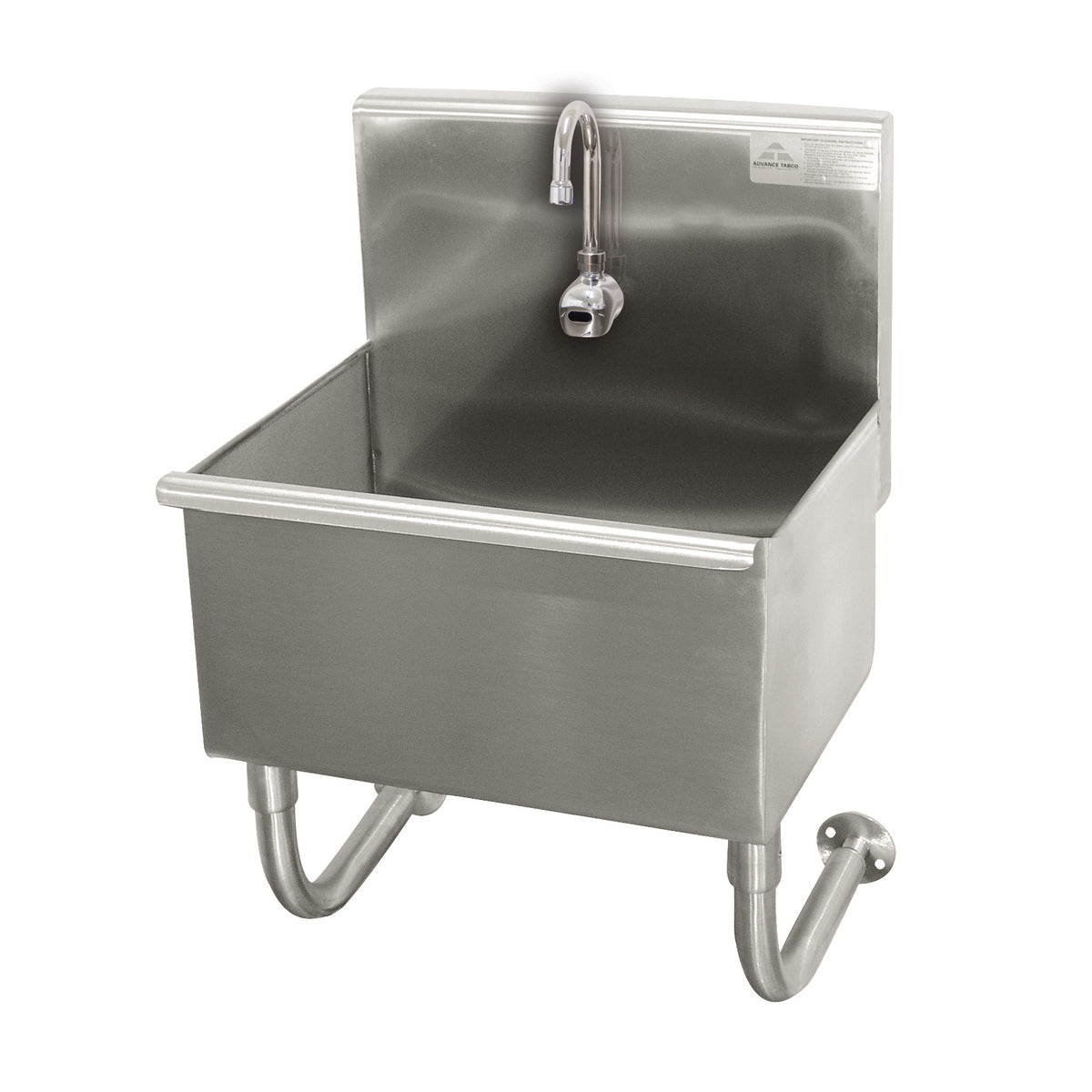 Advance Tabco WSS-16-31EF 31" Wall Mounted Hand Sink with e-Faucet - 16 gauge