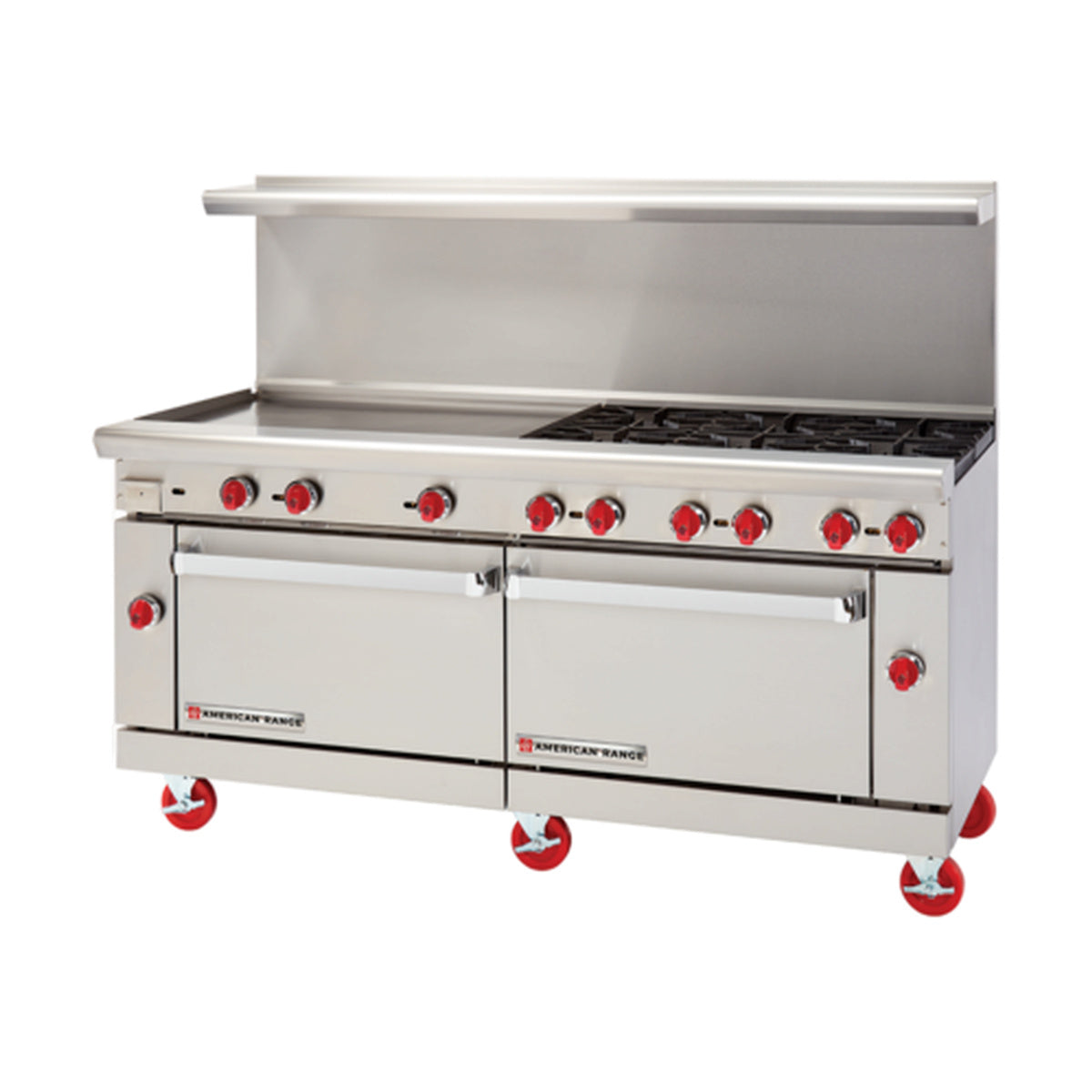 American Range AR-36G-6B-CL-126R 72" Gas Restaurant Range