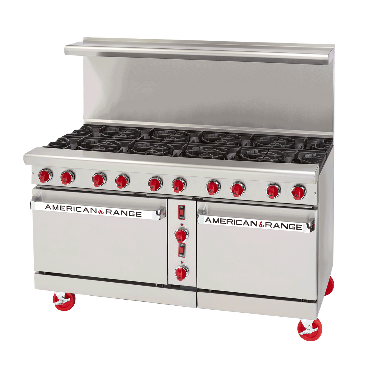 American Range ARGF-12G-8B-126L Gas 60" Restaurant Range