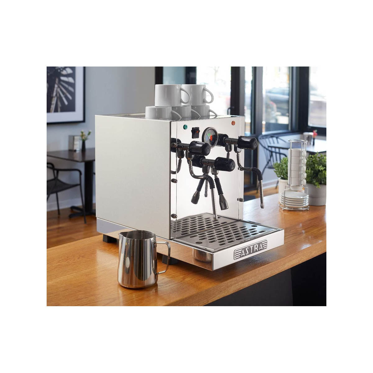 Astra STP1800 Semi-Automatic Commercial Milk Steamer – 110V