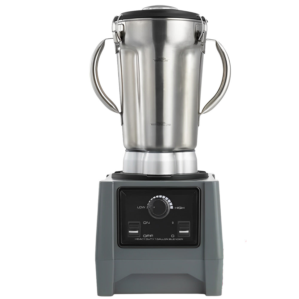 Prepline MIX2-SS blender with stainless steel jar, front view