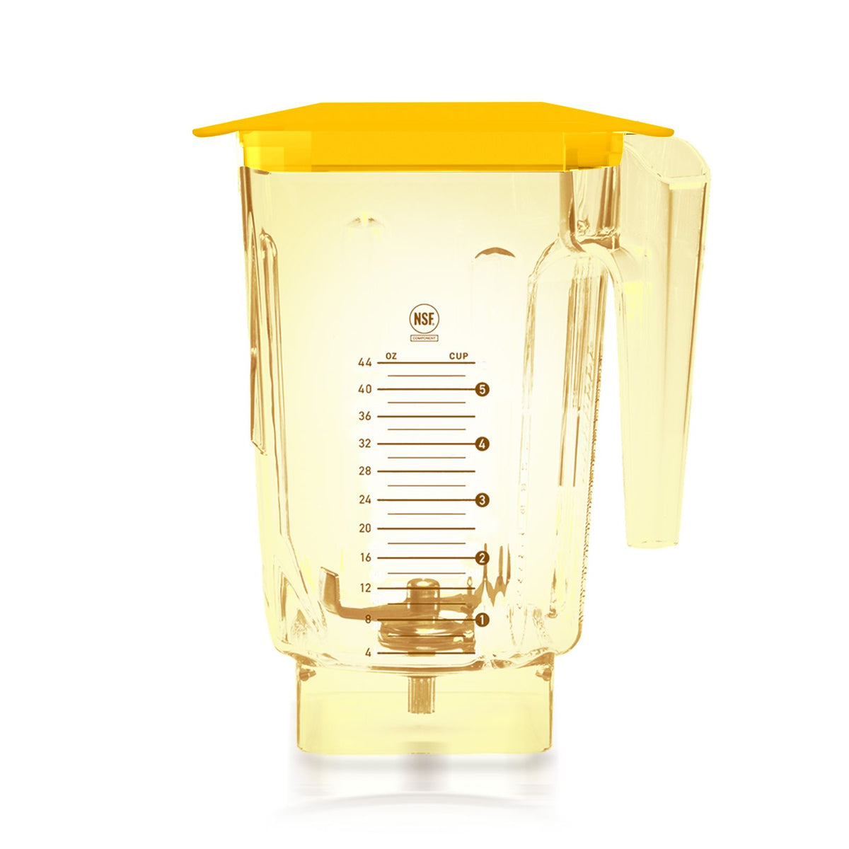 Blendtec 40-638-62 yellow Ultra Jar, no spout, yellow lid