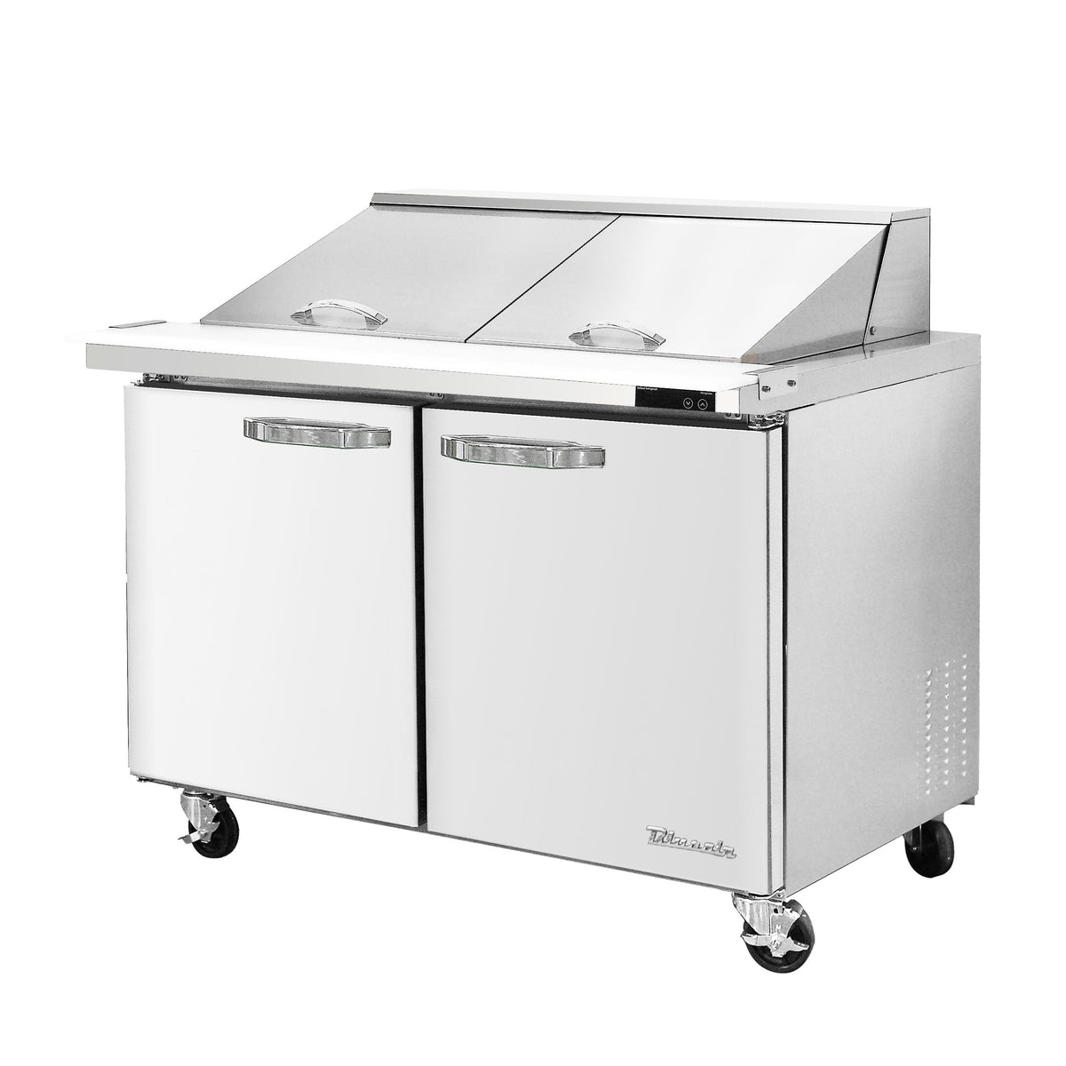 Blue Air BLMT60-HC mega top prep table, front angle view