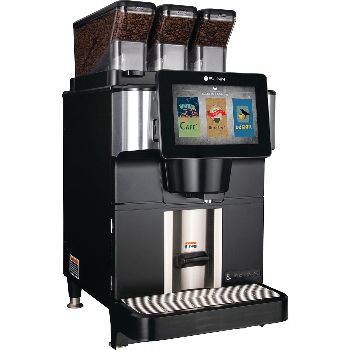 BUNN 55400.0105 Single-Cup Coffee Brewer – 208-240V