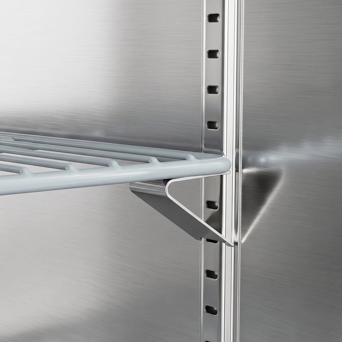 Coldline C-2RG 54" Two Glass Door Commercial Reach-In Refrigerator - Stainless Steel