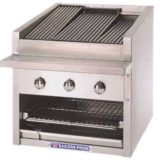 Bakers Pride C-24RS Commercial Charbroiler β 24-inch, Natural Gas