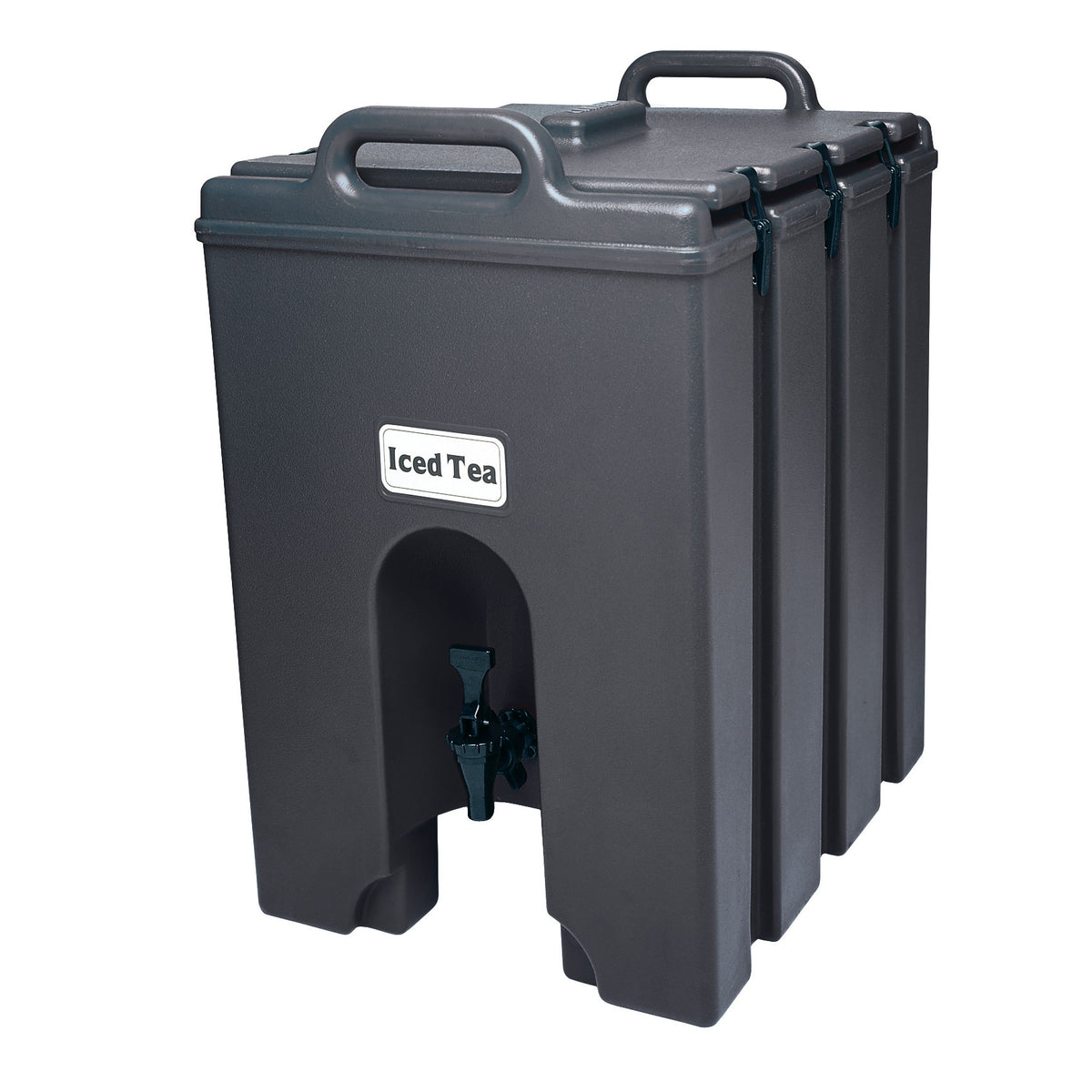 Cambro 1000LCD110 Camtainer Carrier, 11-3/4-Gallon Insulated Black Plastic, 16x20x24", NSF