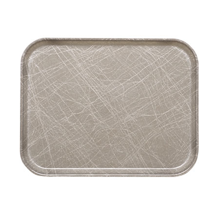Cambro 1014215 Rectangular Tray, 10-5/8" X 13-3/4", Fiberglass, Abstract Gray, NSF, Dishwasher Safe — Case of 12 pieces