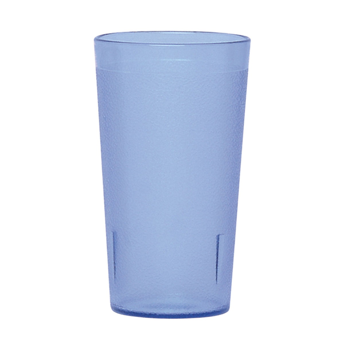 Cambro 1200P401 Tumbler, 12.6 oz Slate Blue, 2-15/16" Top, SAN Plastic, Dishwasher Safe - 72/Case — Case of 72 pieces