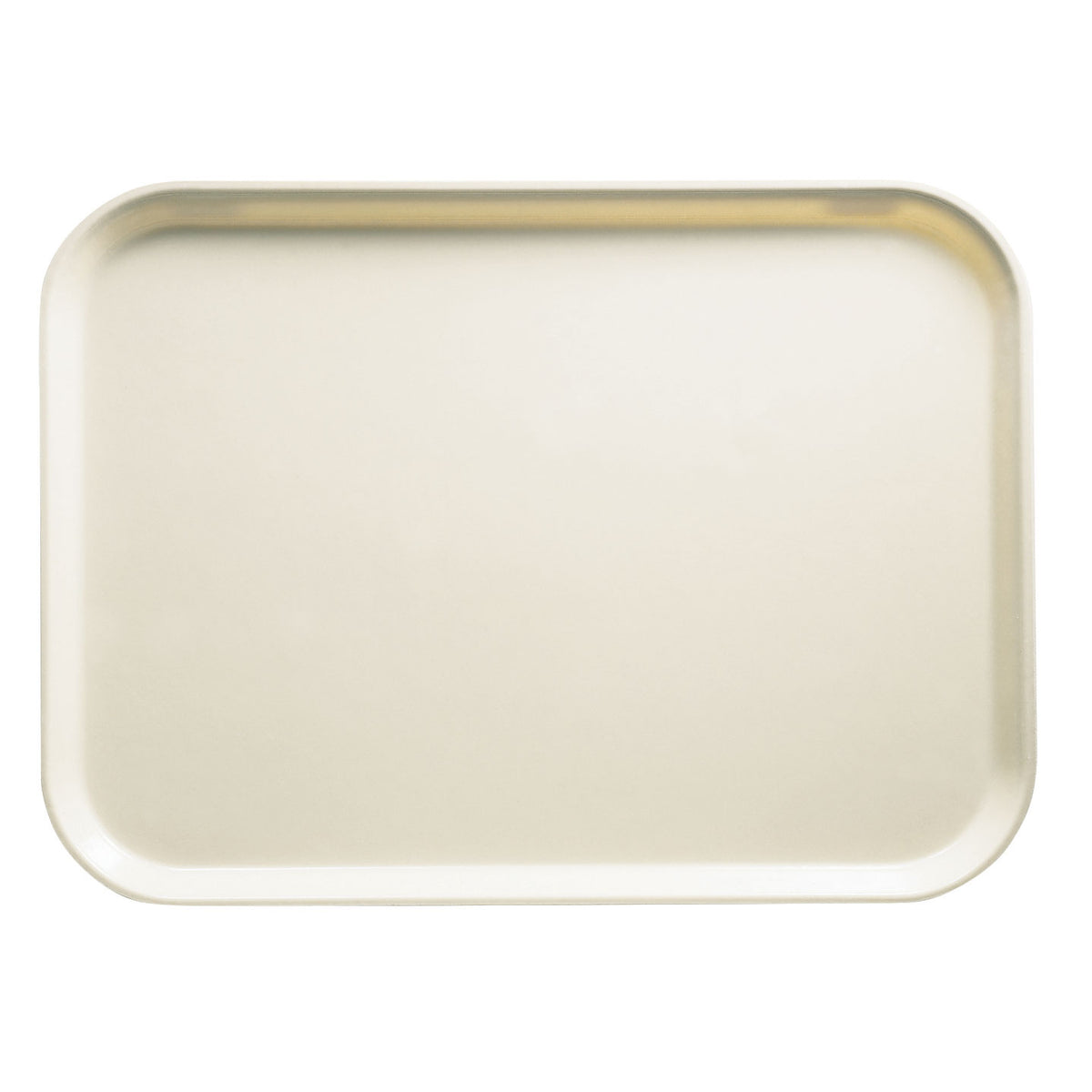 Cambro 1216538 Camtray Rectangular Tray, 12" x 16-5/16" Fiberglass, White, NSF, Dishwasher Safe — Case of 12 pieces