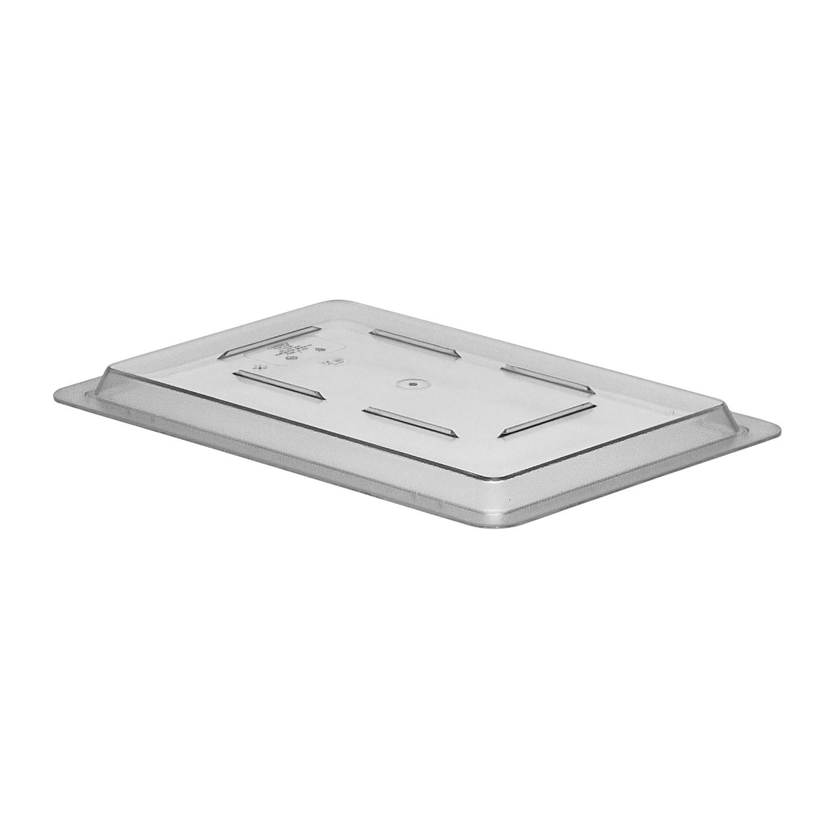 Cambro 1218CCW135 Cover - Clear Polycarbonate Lid, Fits 12" x 18" Containers, NSF Approved — Case of 6 pieces