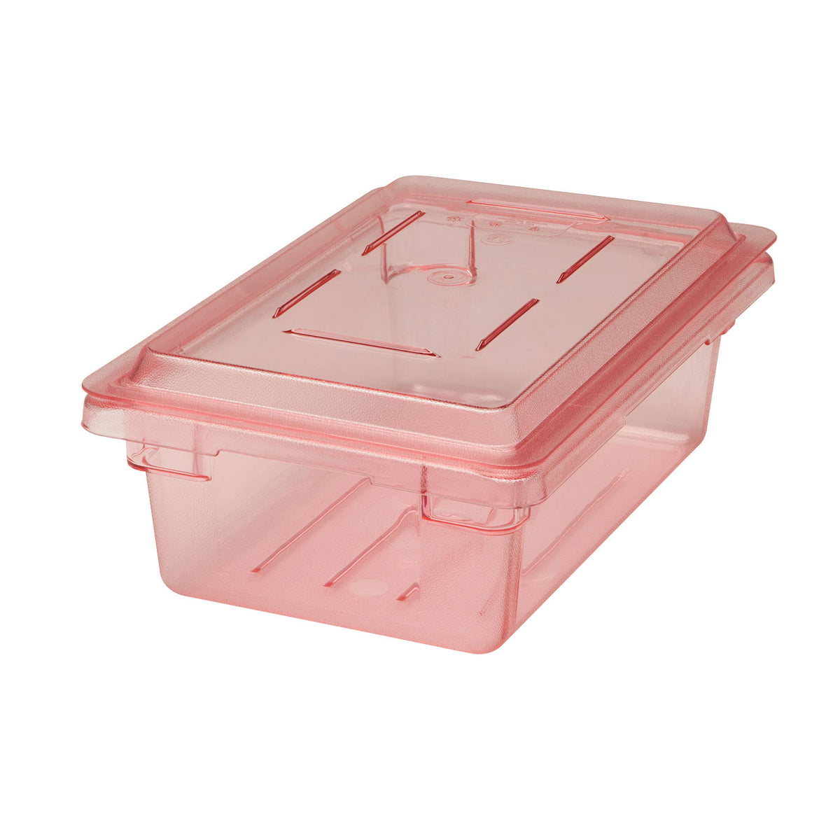 Cambro 1218CCW467 Camwear Cover - Flat 12" x 18" Polycarbonate Lid, Safety Red, NSF — Case of 6 pieces