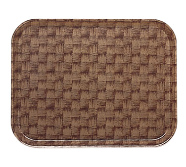 Cambro 1318301 Camtray Tray 12-5/8" x 17-3/4" x 11/16", Fiberglass, Basketweave, NSF/Dishwasher Safe — Case of 12 pieces