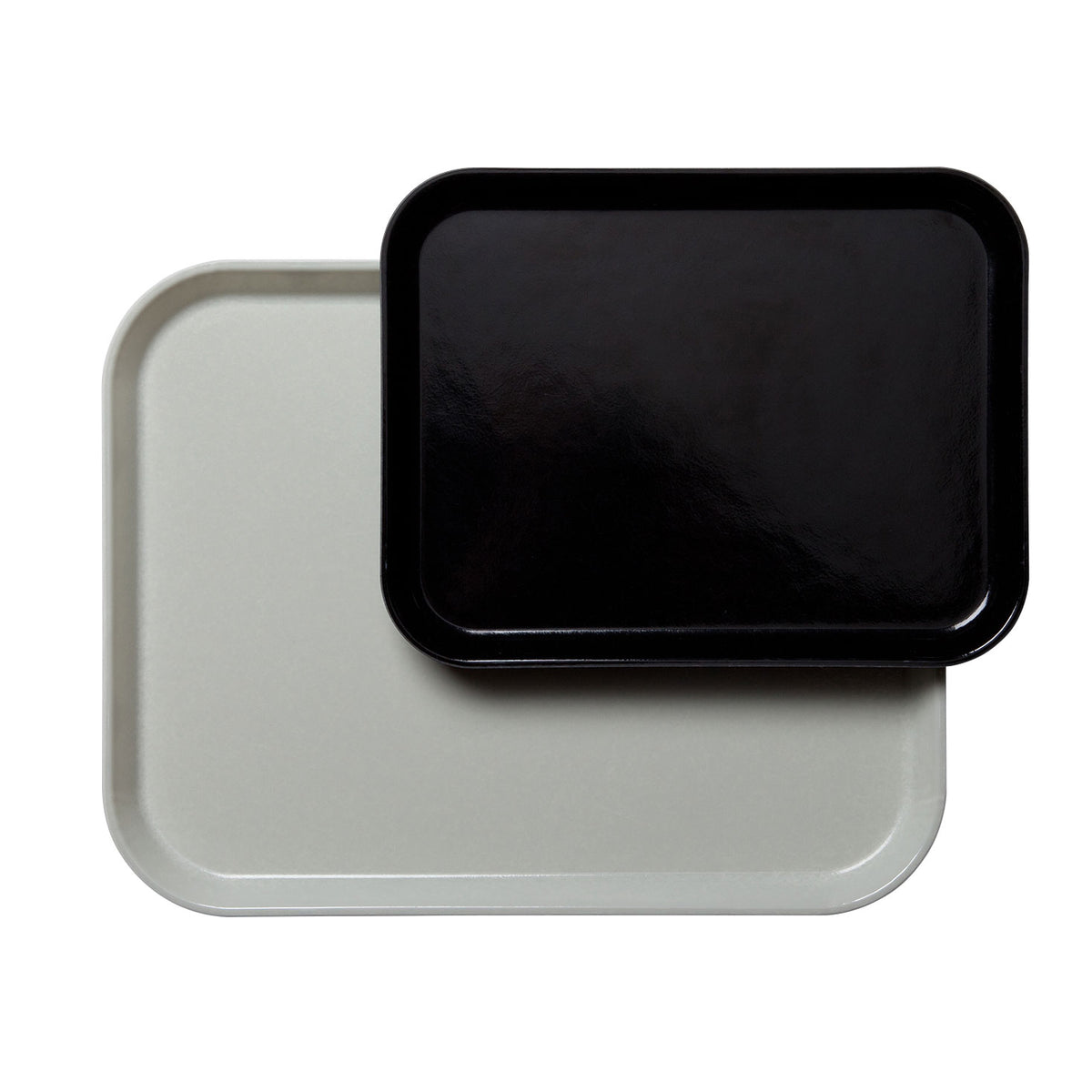 Cambro 1418CL110 Tray, 14" x 18" Black Fiberglass, NSF Certified, Dishwasher Safe, Made in USA — Case of 12 pieces