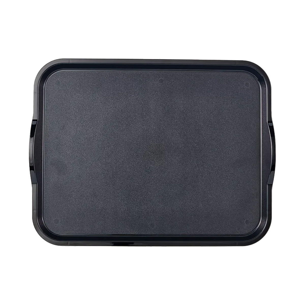 Cambro 1418CWH110 Tray, 14" x 18" Black Rectangular Polycarbonate Handles Stacking Lugs NSF — Case of 12 pieces