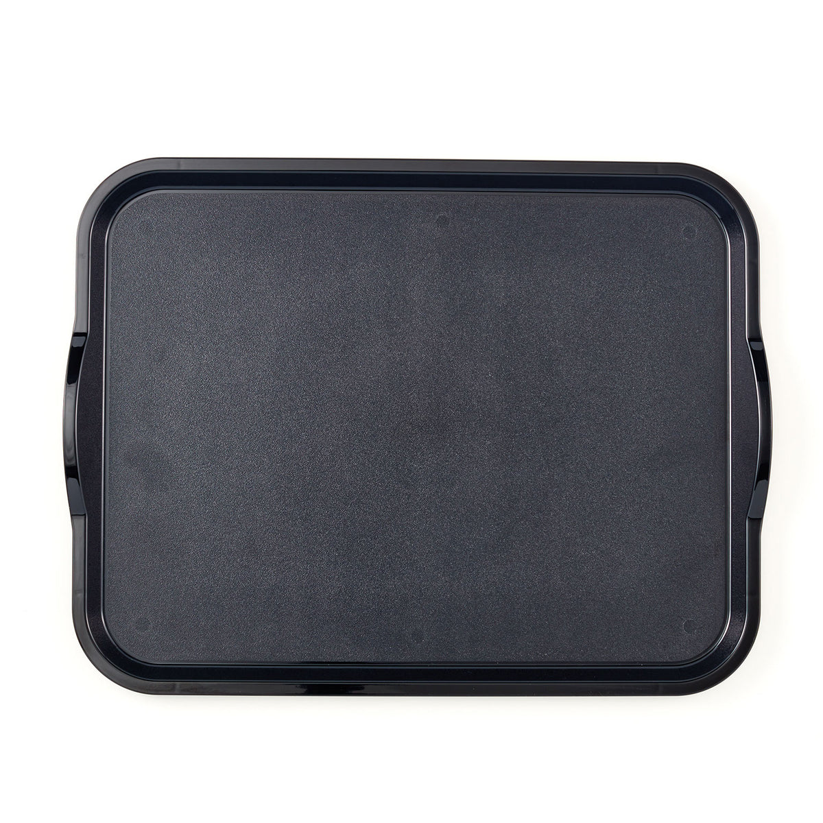 Cambro 1418CWNSH110 - 14" x 18" Black Tray, Handles, Non-Skid, NSF, Dishwasher Safe, USA — Case of 12 pieces