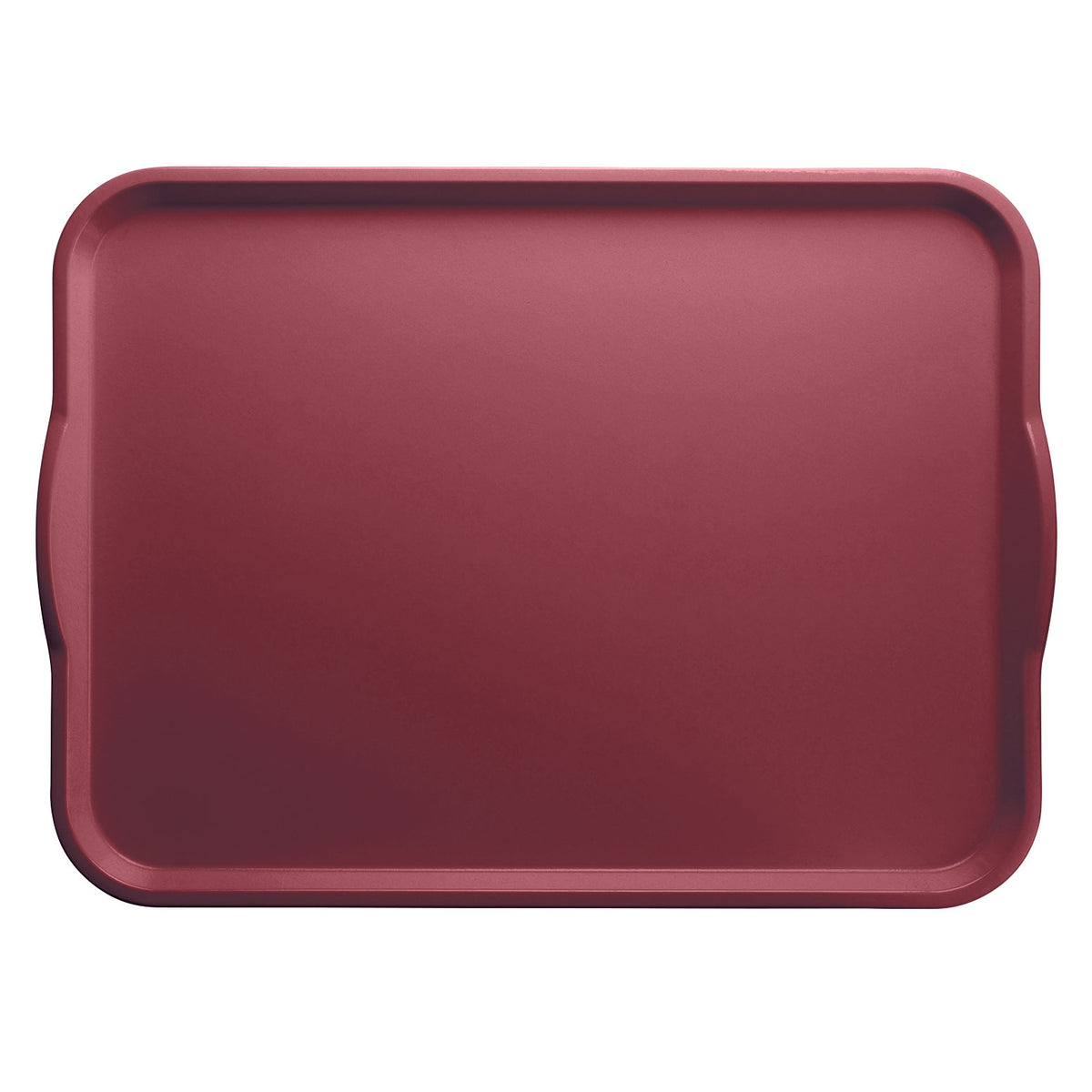 Cambro 1418H410 Camtray Dietary Tray - 14" x 18" Fiberglass Pink, High-Impact, NSF, Made in USA — Case of 12 pieces