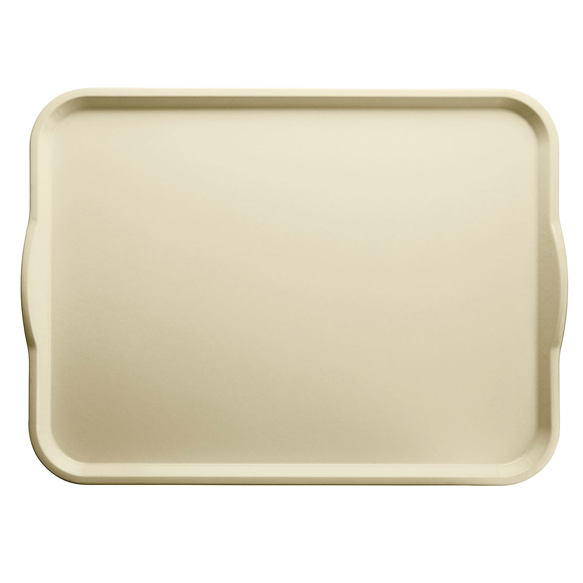 Cambro 1418H537 Camtray Dietary Tray, 14" x 18" Yellow Fiberglass, Handles, NSF, Made In USA — Case of 12 pieces