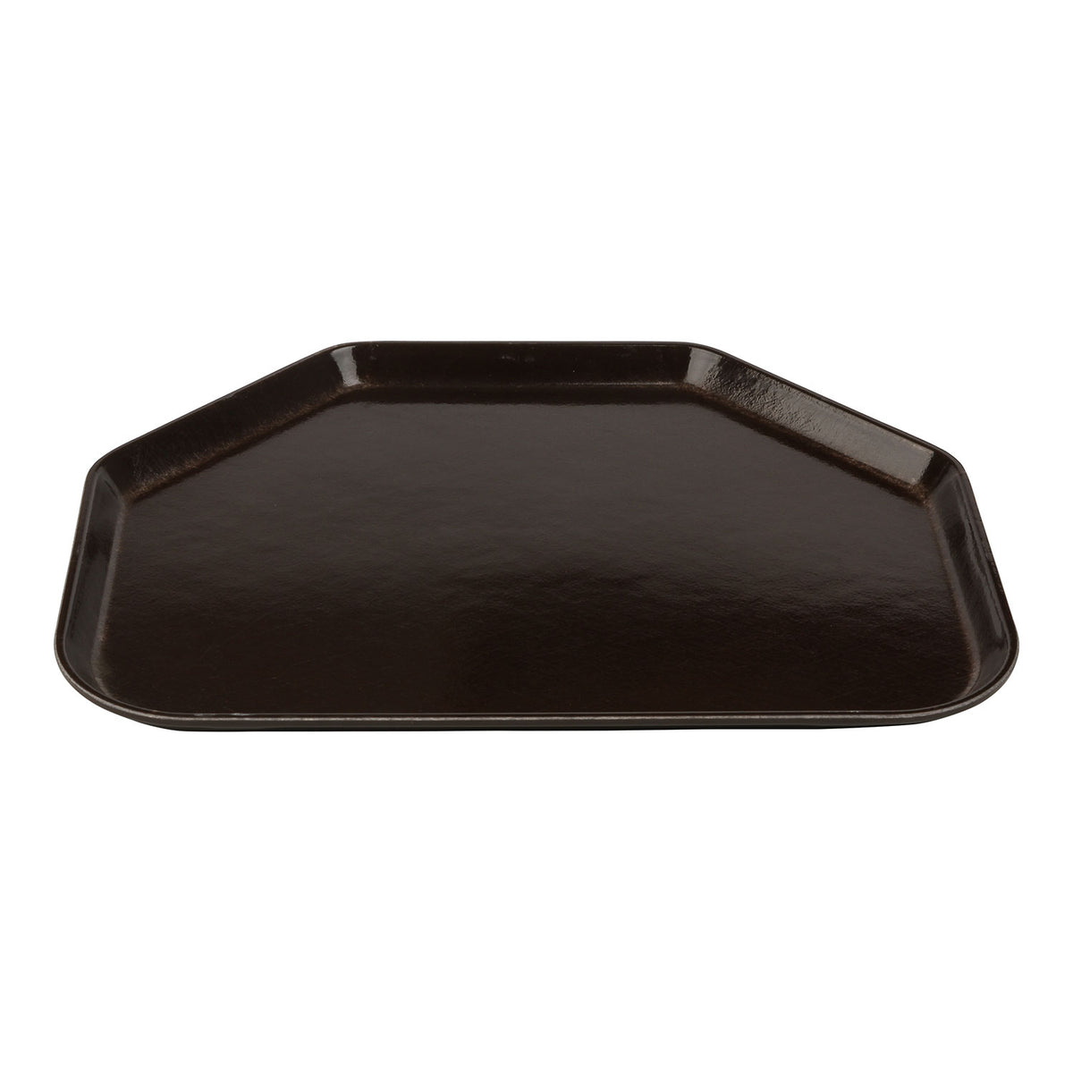 Cambro 1422TR116 Trapezoid Tray, 14" x 22" High-Impact Fiberglass, Brazil Brown, NSF — Case of 12 pieces