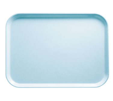 Cambro 1520177 Camtray Rectangular Tray, 15" x 20-1/4" Sky Blue Fiberglass, Dishwasher Safe, NSF — Case of 12 pieces