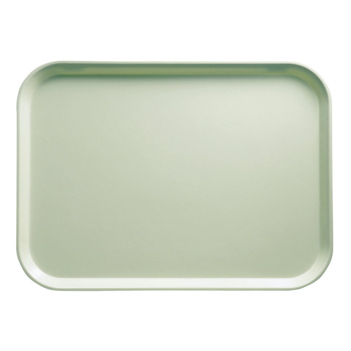 Cambro 1520429 Rectangular Tray, 15" x 20-1/4" Fiberglass, Key Lime Green, Dishwasher Safe — Case of 12 pieces