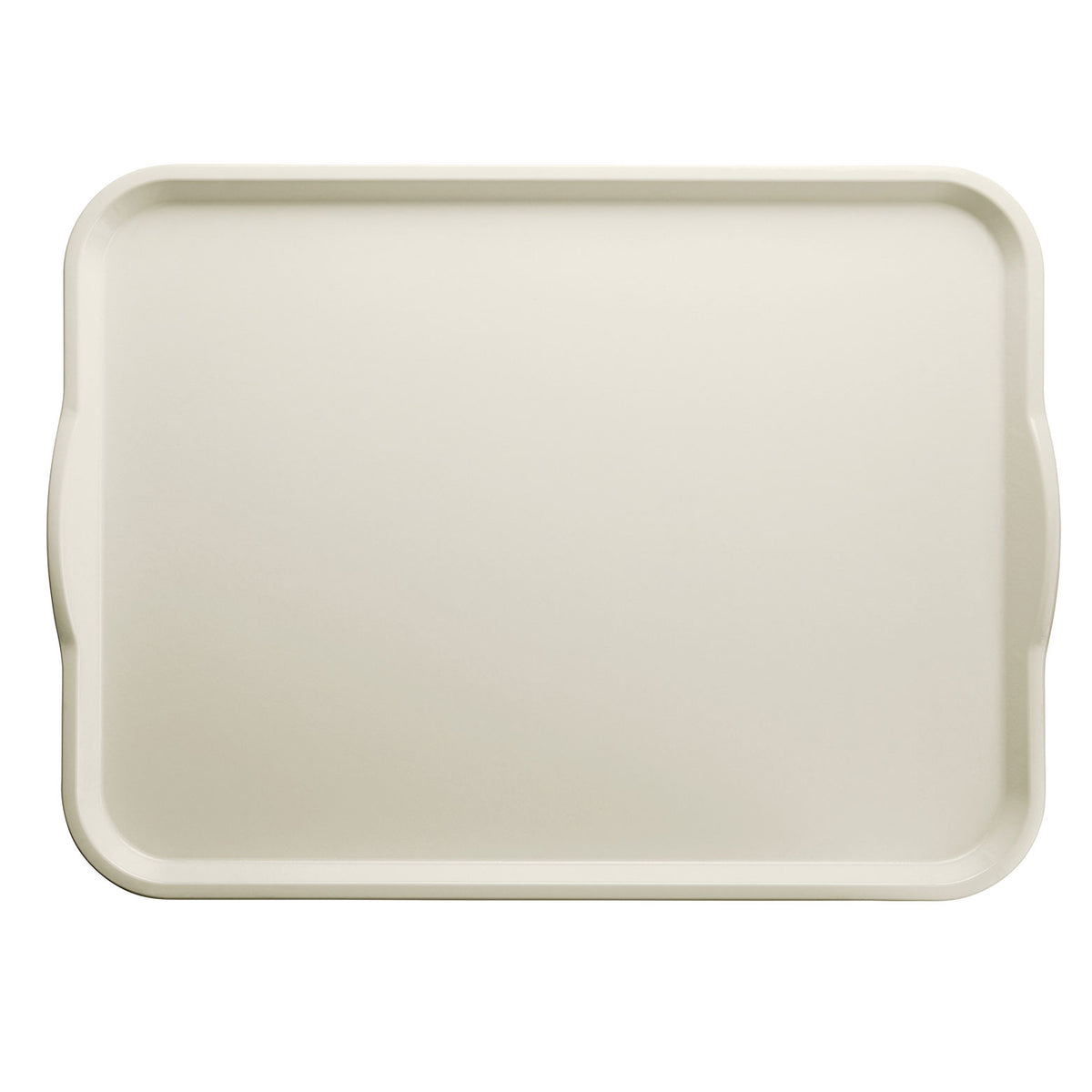 Cambro 1520H538 Camtray RectangularTray, 15" x 20", Fiberglass, White, Handles, NSF, Strength — Case of 12 pieces